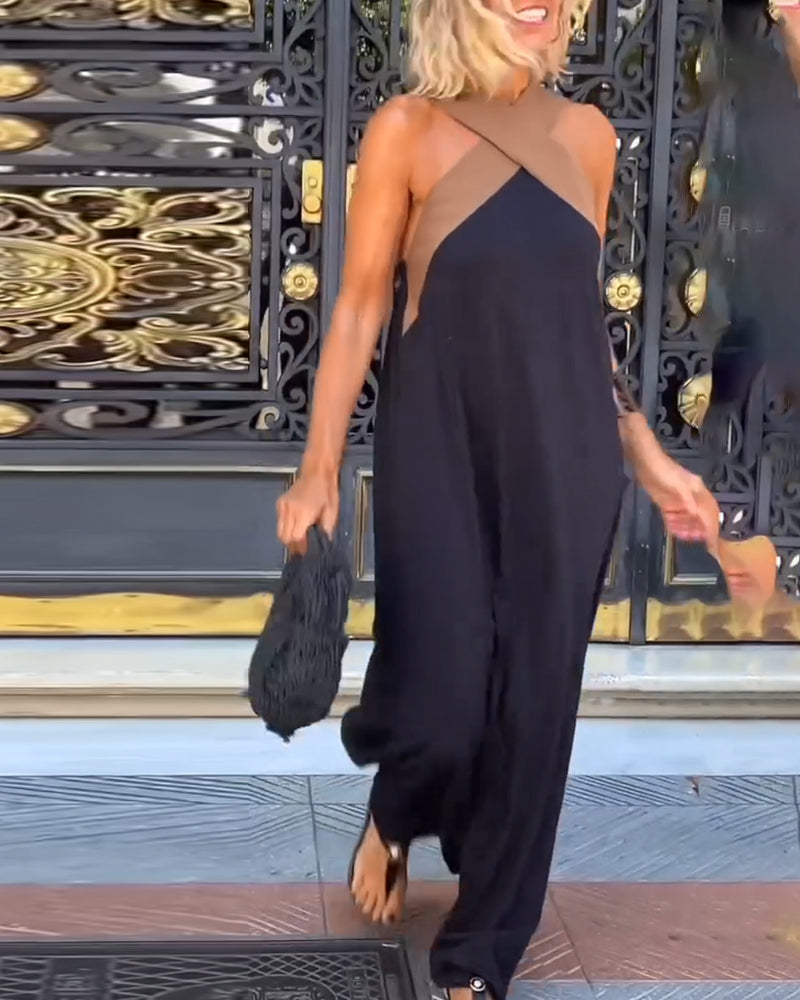 Olive - Cross Neck Dress