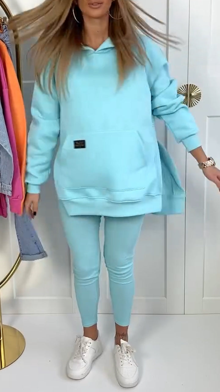 Nerina - Casual Hoodie and Leggings Set