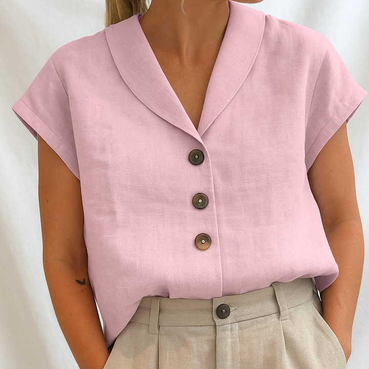 SYLMERA – ELEGANT PLAIN BLOUSE