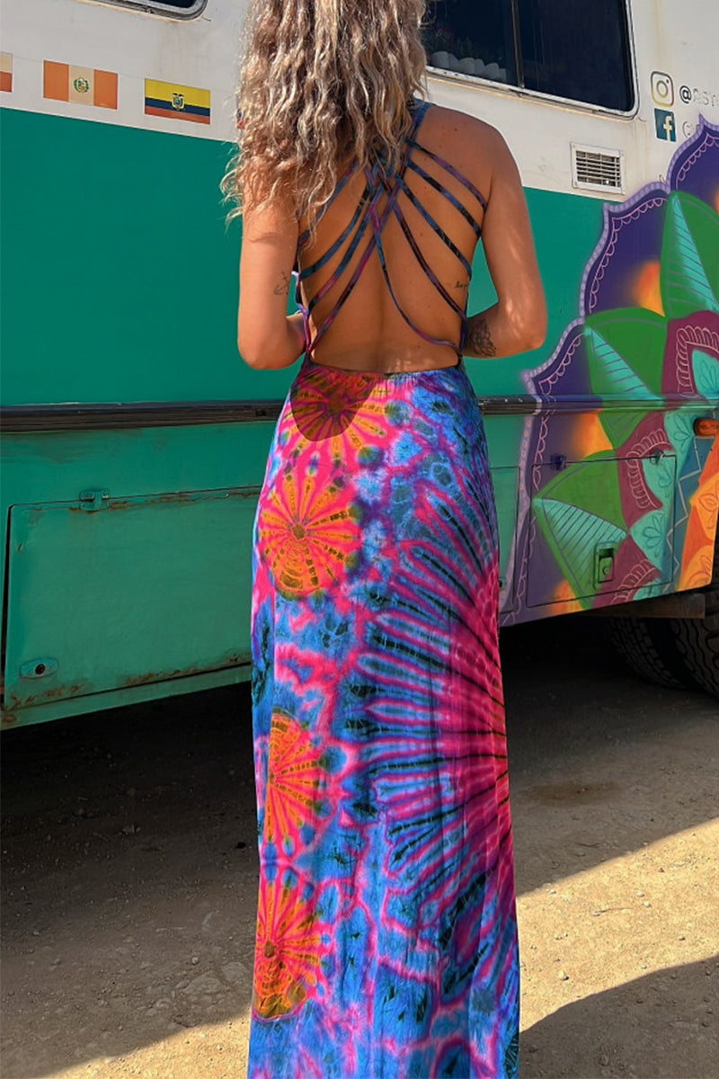 SOLENYA – SEXY COLLEGE PRINT BACKLESS