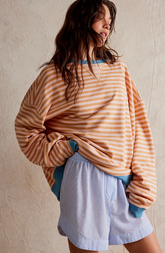 Juniper | Striped oversized sweater