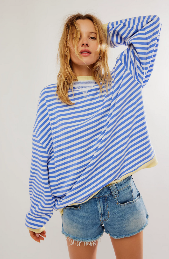 Melody | Oversized Striped Sweater