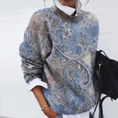 Jessie - Printed Pullover Sweater