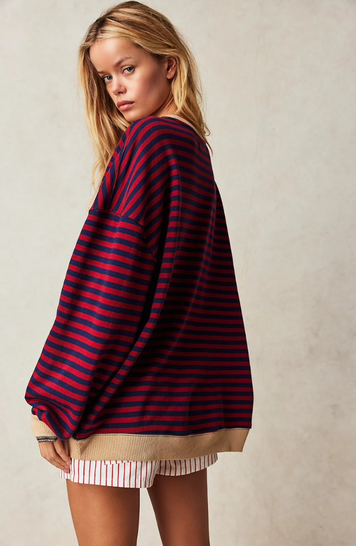 Lilith | Oversized Striped Sweater