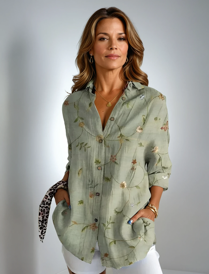 Ysara - Casual Printed Blouse