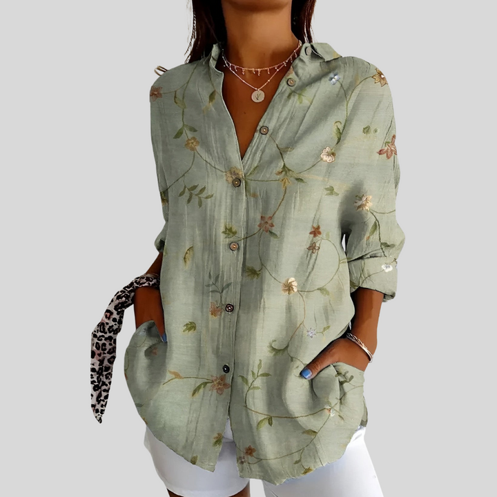Ysara - Casual Printed Blouse