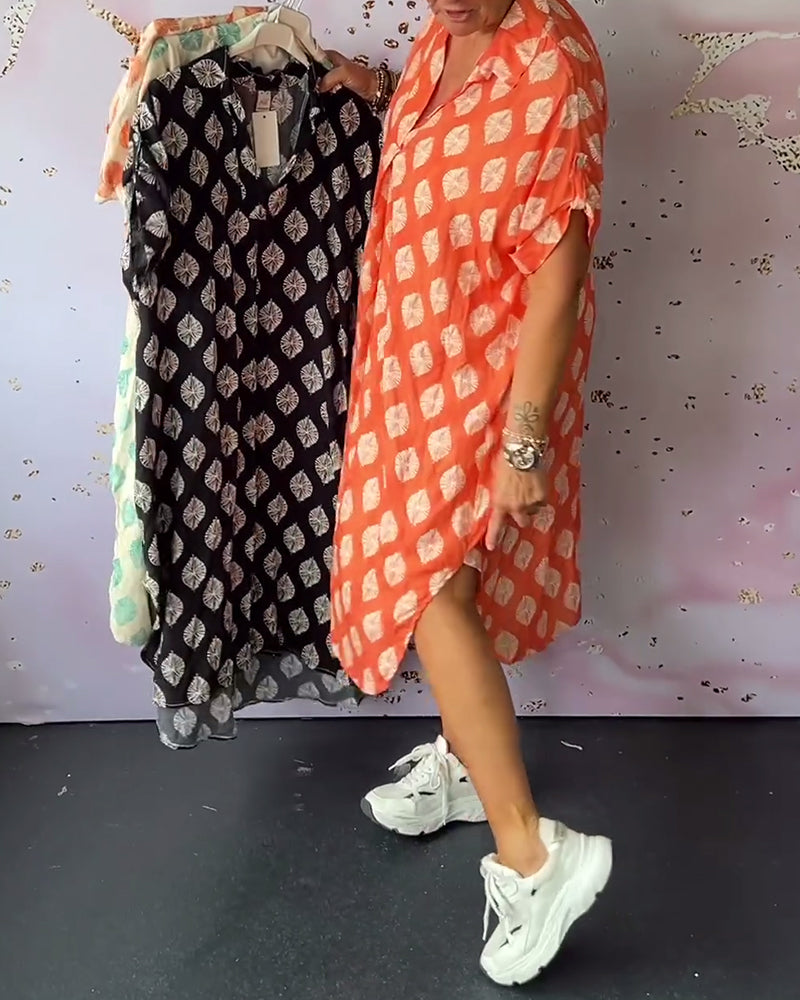 Paisley – Stylish Dress with V-Neck