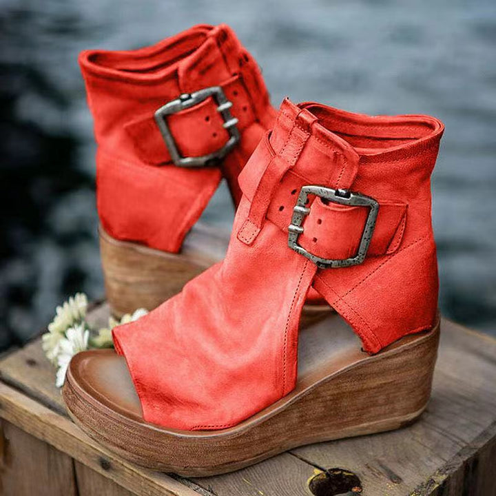 LIORA – STYLISH ORTHOPEDIC BOHO WEDGE SANDALS