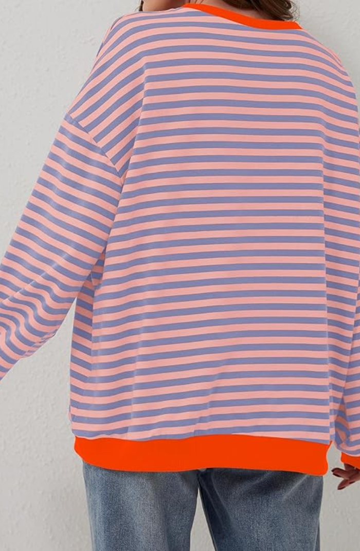 Melody | Oversized Striped Sweater