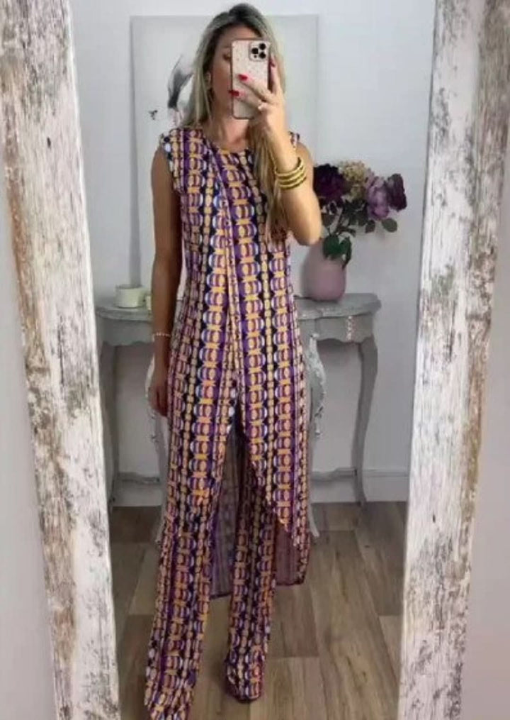 SKYE – PRINTED COMFY SUIT