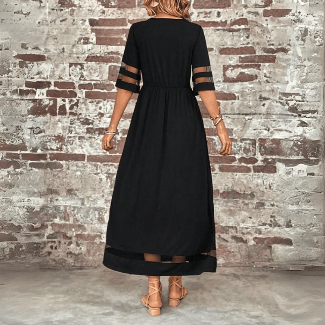 Zora - Classic Elegant Maxi Dress