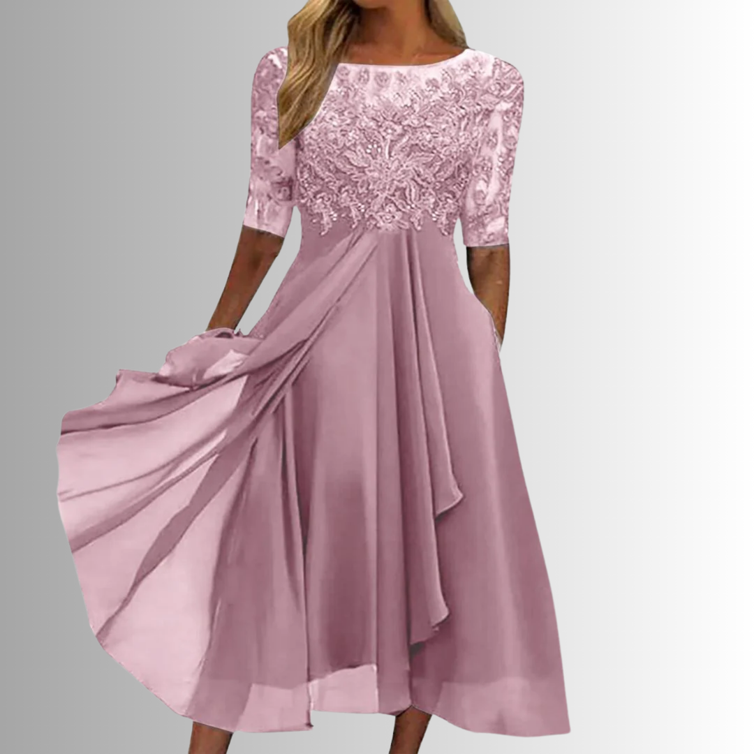 Revel - Timeless Lace Elegance Dress