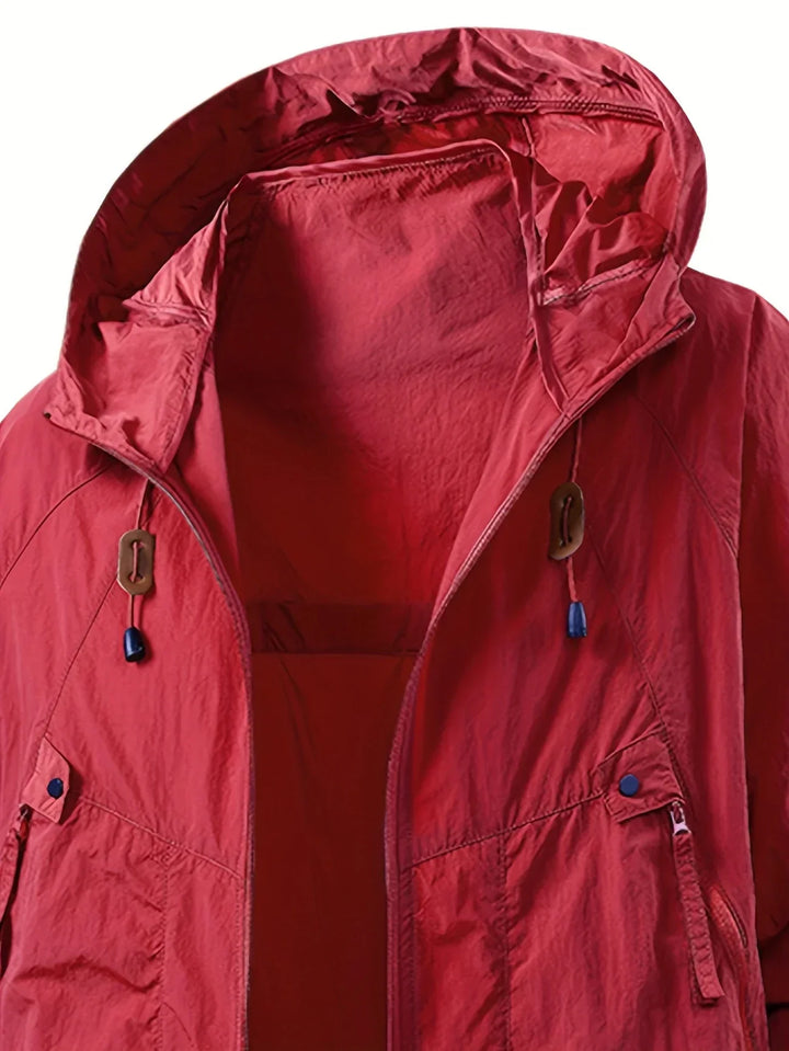 Dylan | Outdoor Waterproof Windbreaker Jacket with Adjustable Hood