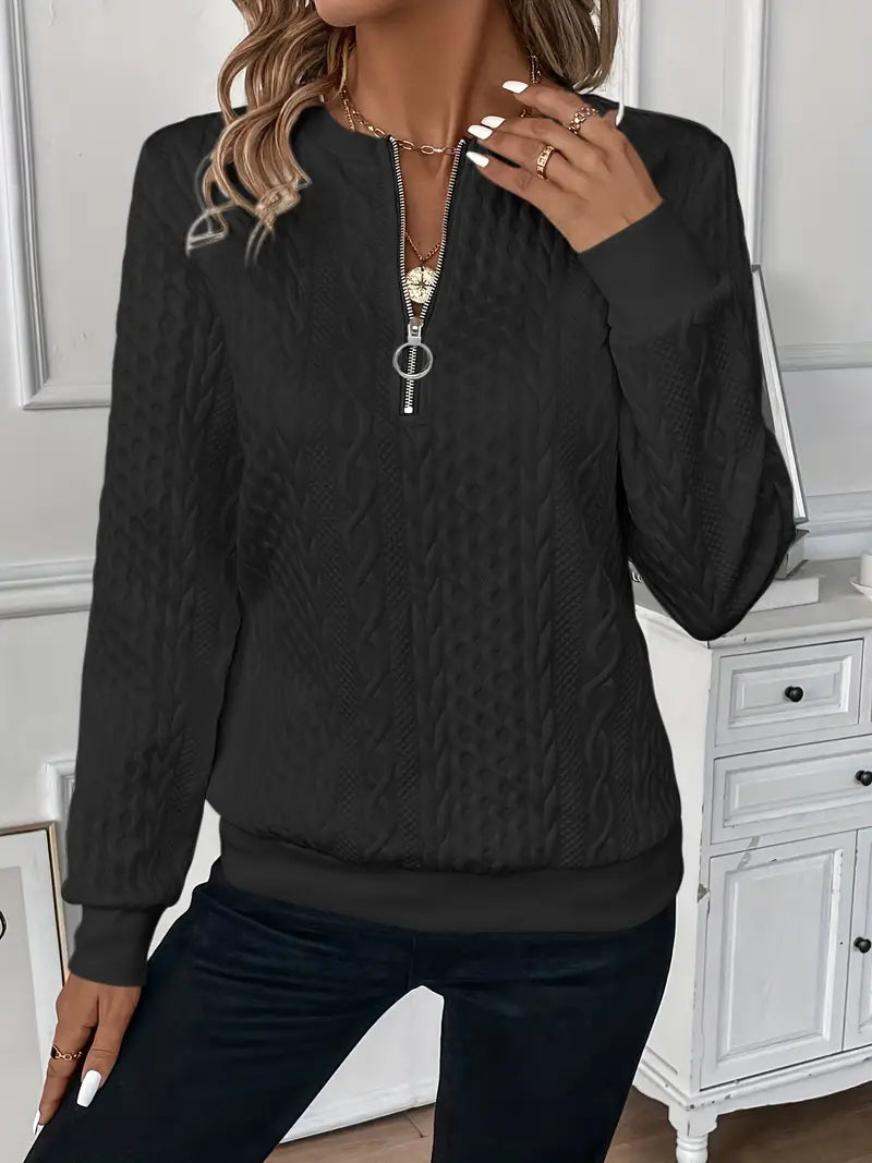 Herald - Elegant Sweater with Zip