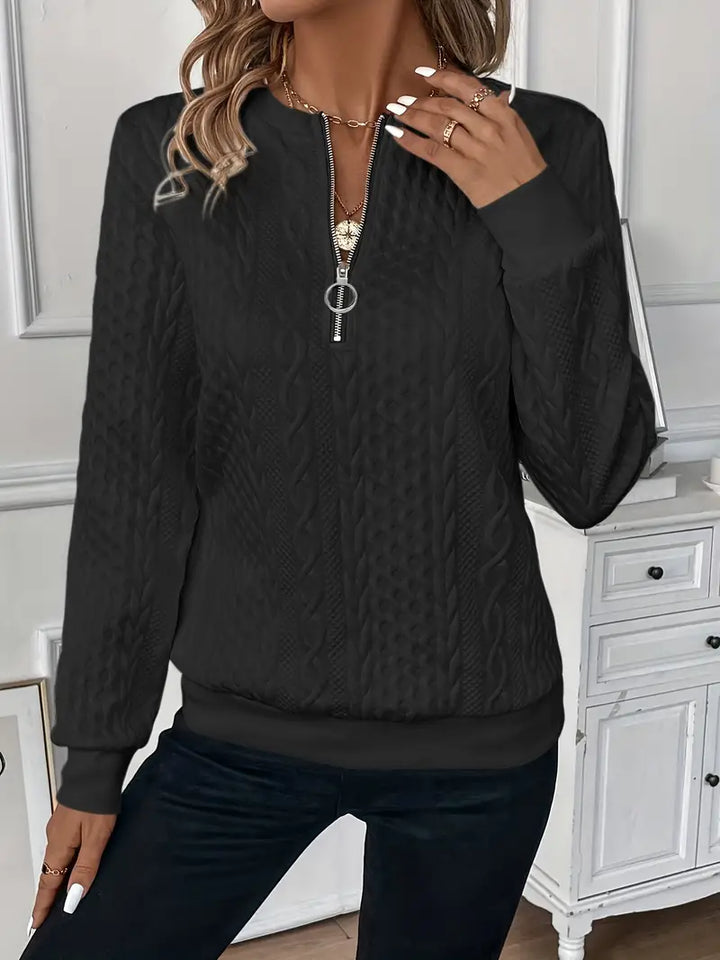 Herald - Elegant Sweater with Zip