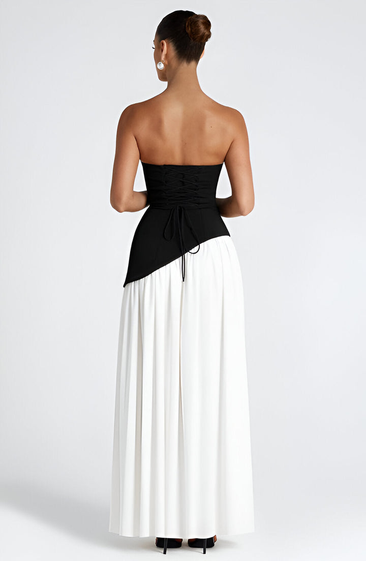 LOTTIE – RADIANT STRAPLESS EVENING GOWN