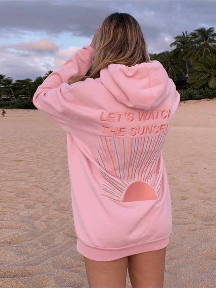 Fauna - Cozy Sunset Hoodie