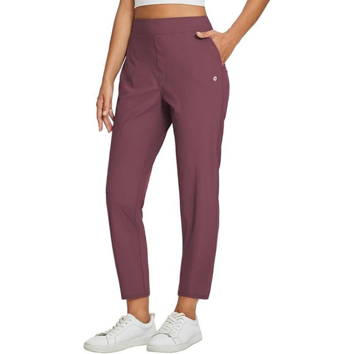 SYLVIE – LIGHTWEIGHT STRETCH ANKLE TROUSERS