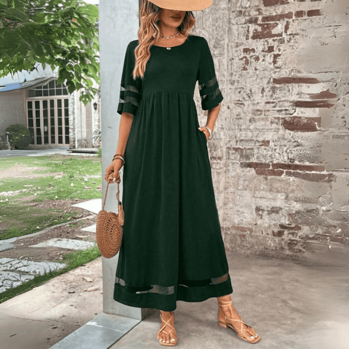 Zora - Classic Elegant Maxi Dress