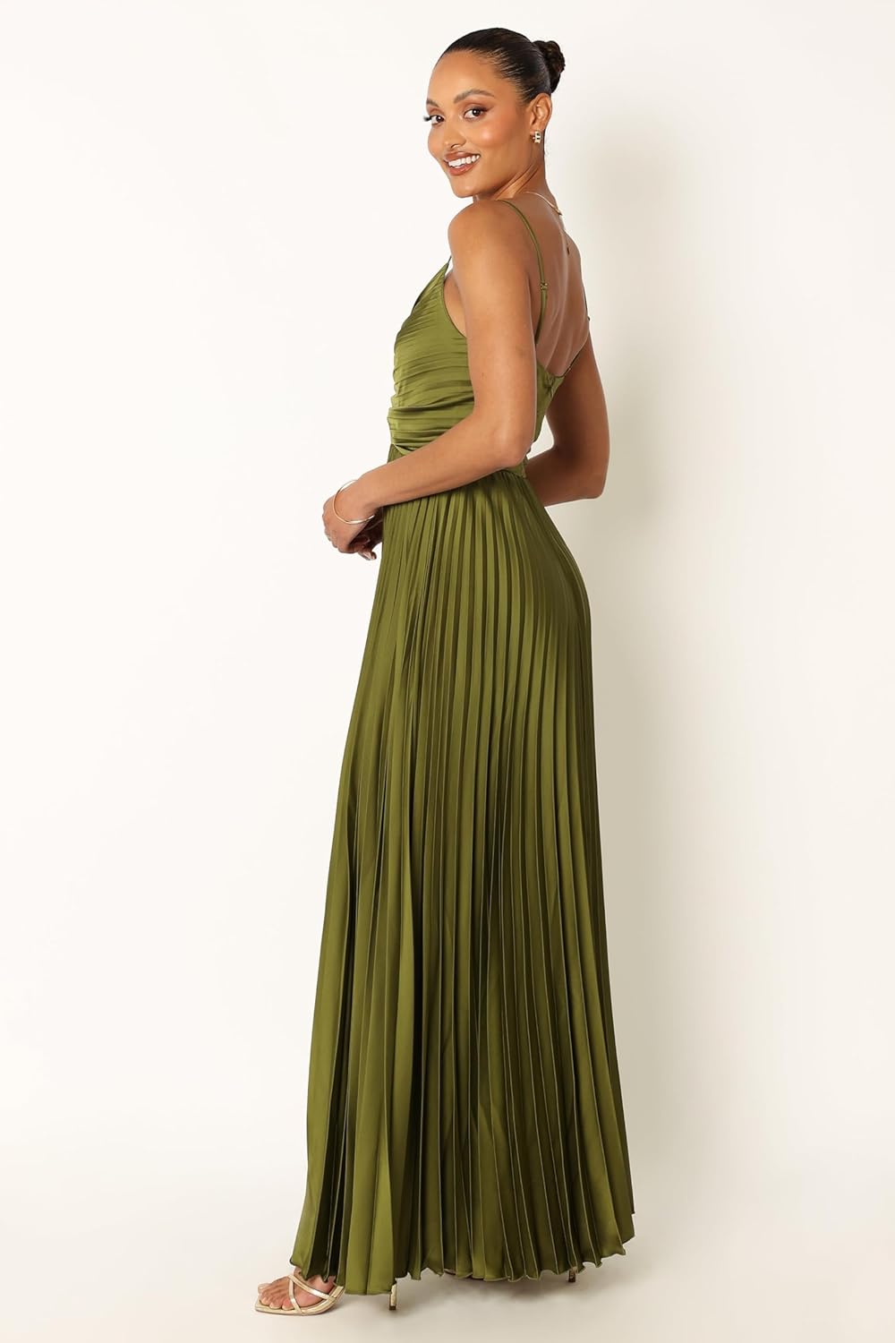 GRANT – FORMAL PLEATED MIDI DRESS