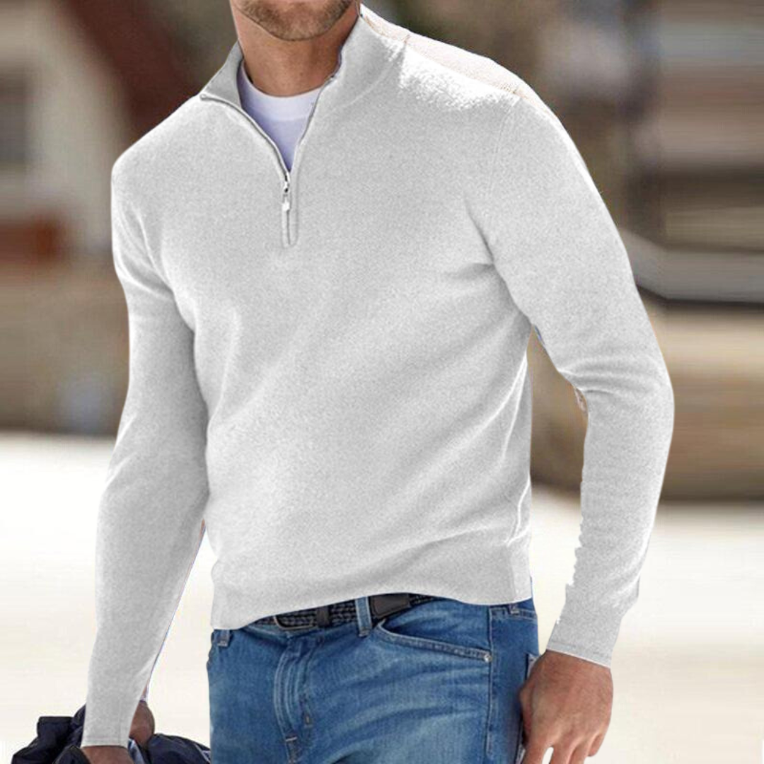 Mason | Premium Zip-Neck Pullover