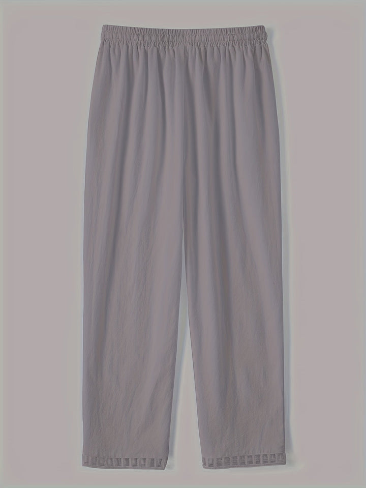 Wren – Relaxed Contrast Trim Cropped Pants