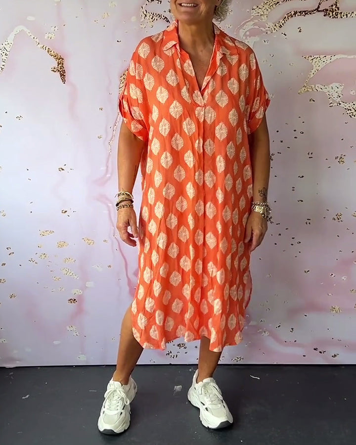 Paisley – Stylish Dress with V-Neck