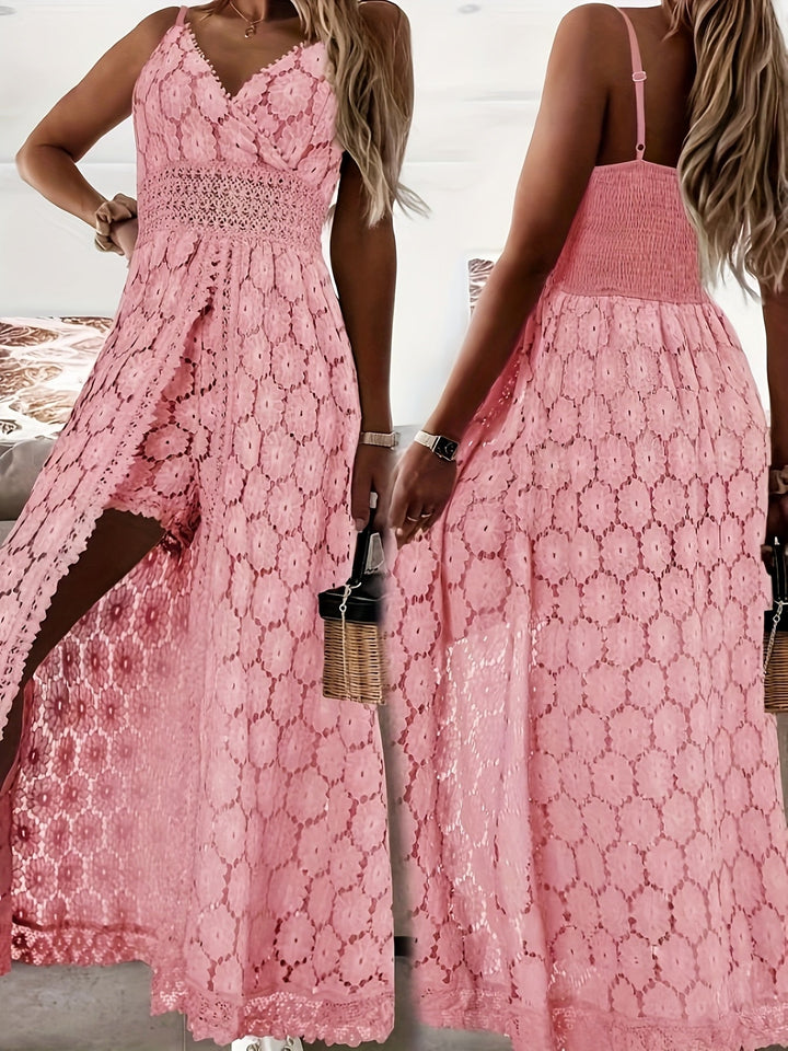 Dawn - Elegant Lace Romper