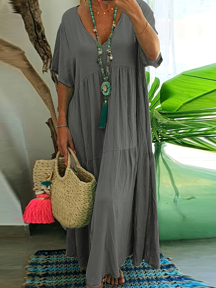 Vida - Casual Plus Size Maxi Dress
