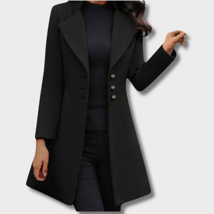 Venzi | Long Sleeve Coat
