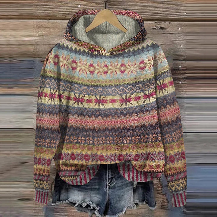 Carin | Ethnic Retro Hoodie