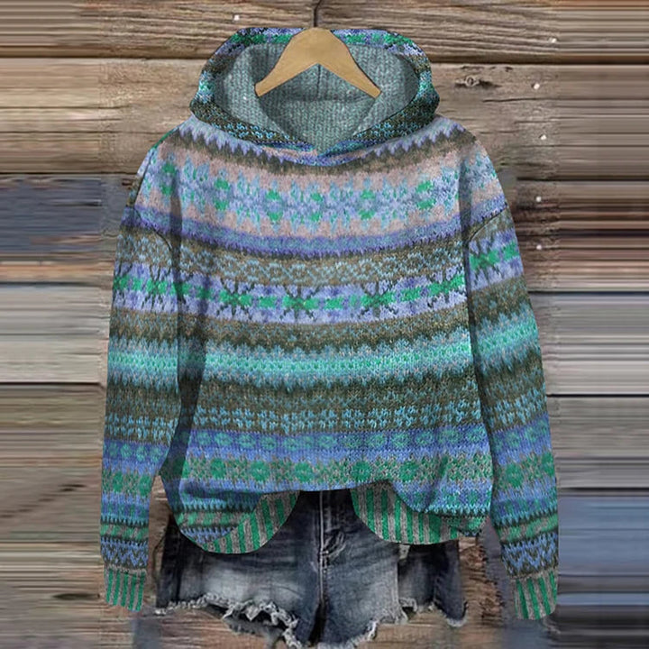 Carin | Ethnic Retro Hoodie