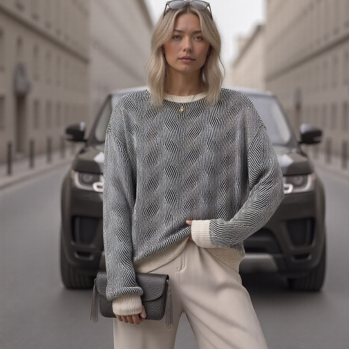 Flor® | Knitted sweater style and comfort