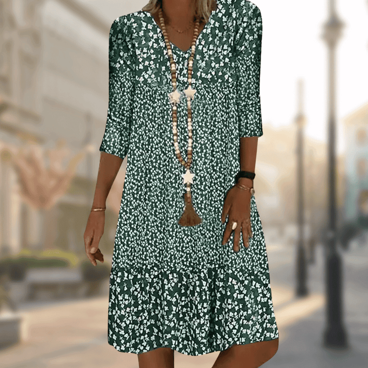 SORELIA – FLORAL MIDI DRESS