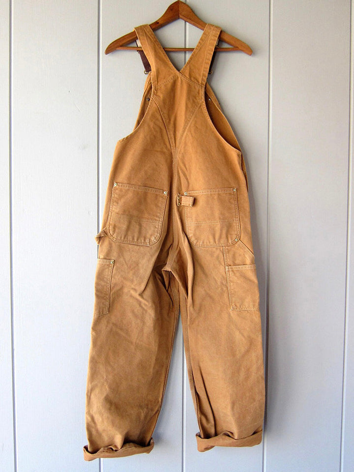 Diana | Relaxed Fit Canvas Overalls