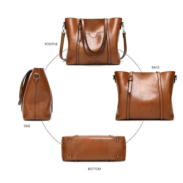 LOUIS - Leather carrier bag