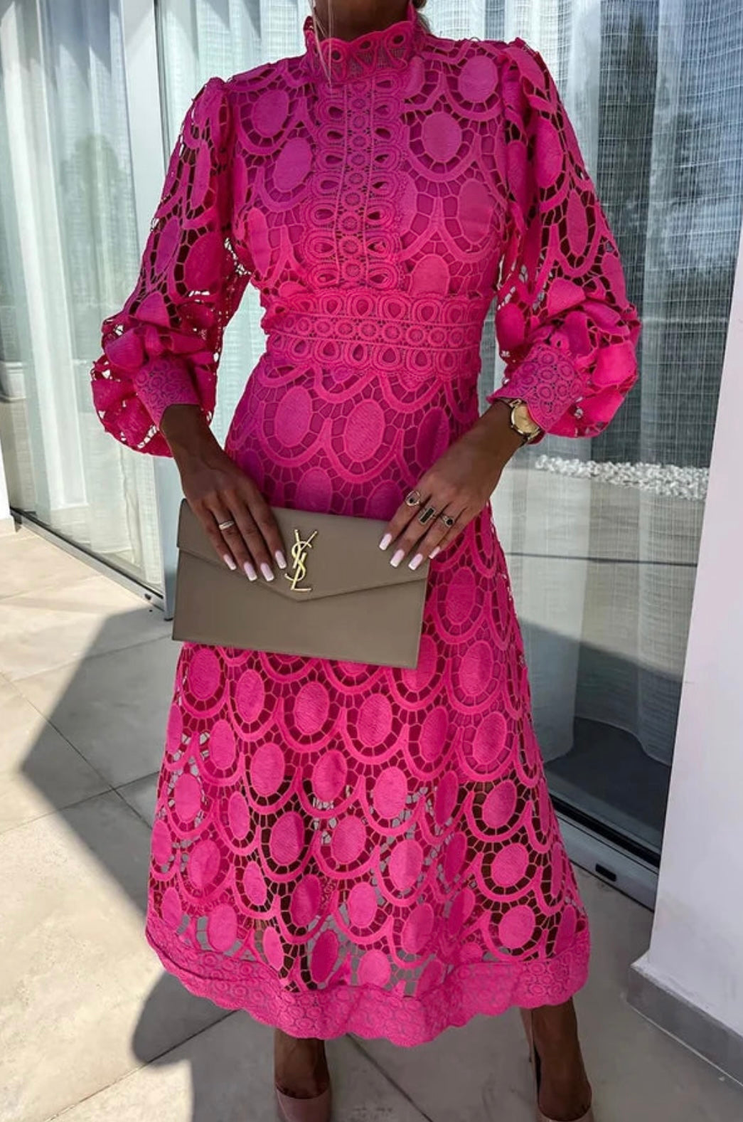 Amy - Elegant Lace Dress