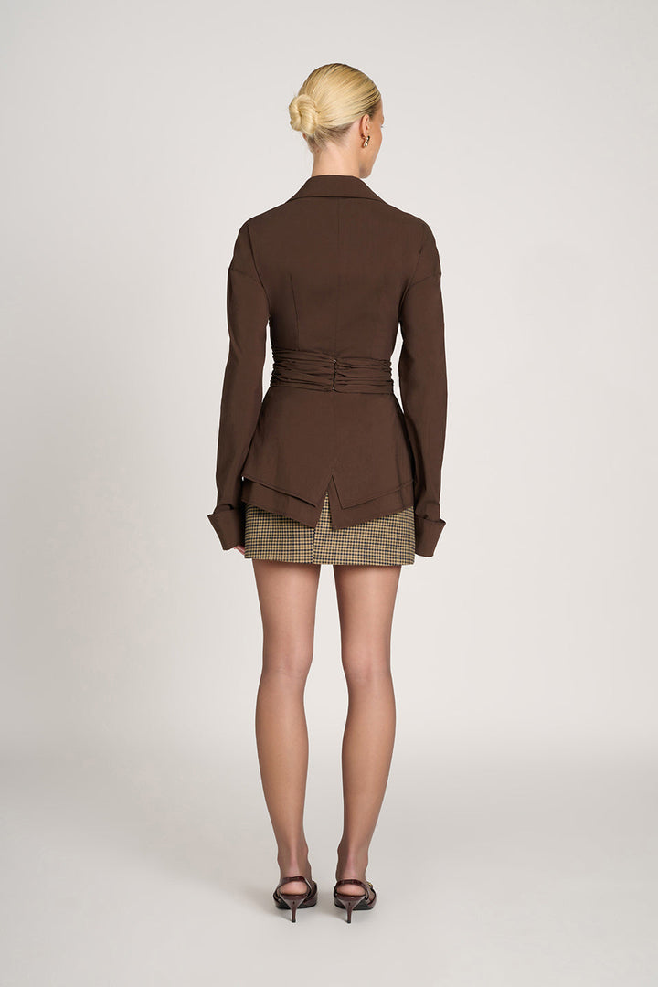 FREYA – TAILORED WRAP SHIRT