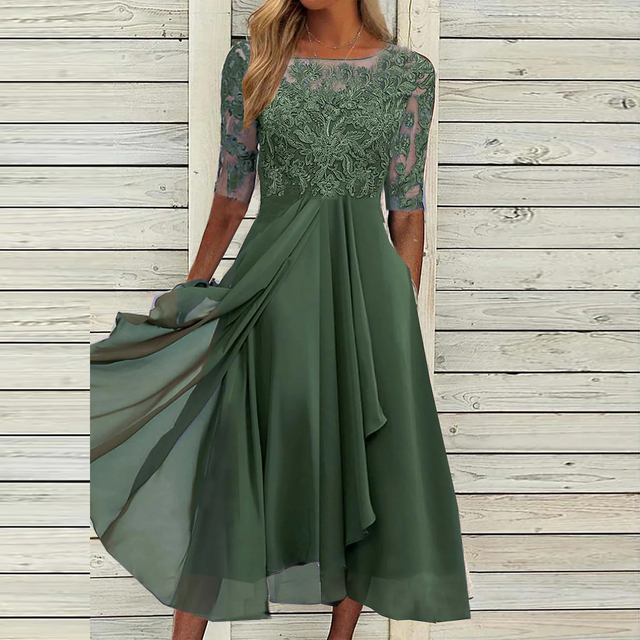 GREER – TIMELESS LACE DRESS WITH VINTAGE ELEGANCE