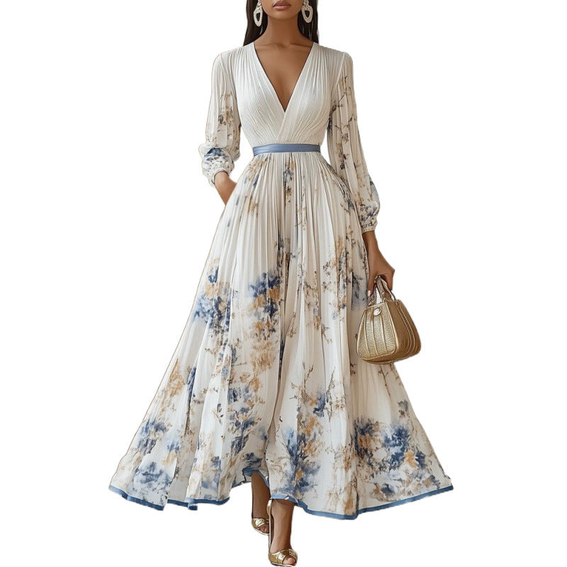 JESSENYA – ELEGANT PLEATED DRESS