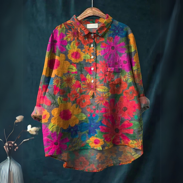 Lois - Plant Print Tee