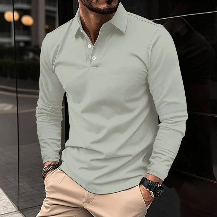 Robert | Casual Long-Sleeved Polo