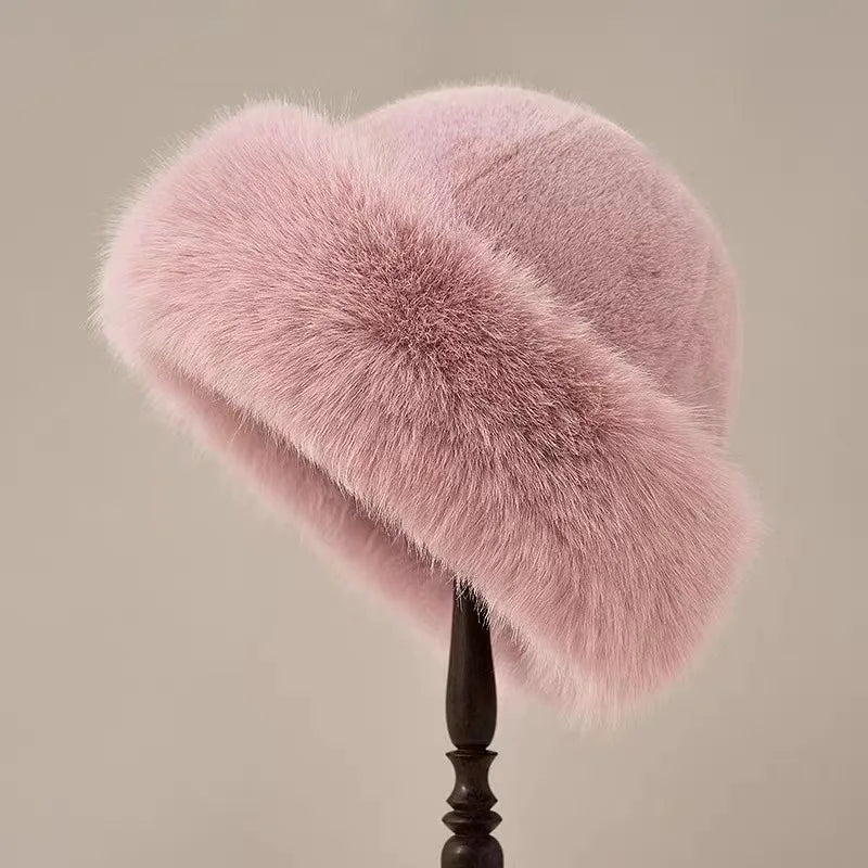Victoria - Luxe Faux Fur Hat