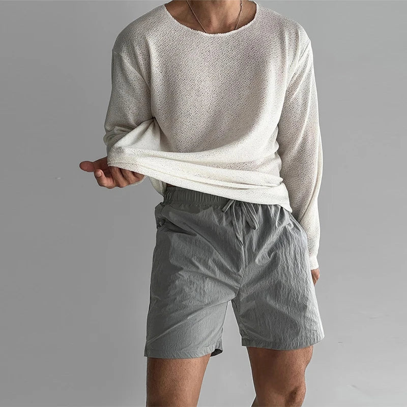 EZRA – BREATHABLE KNIT SHIRT