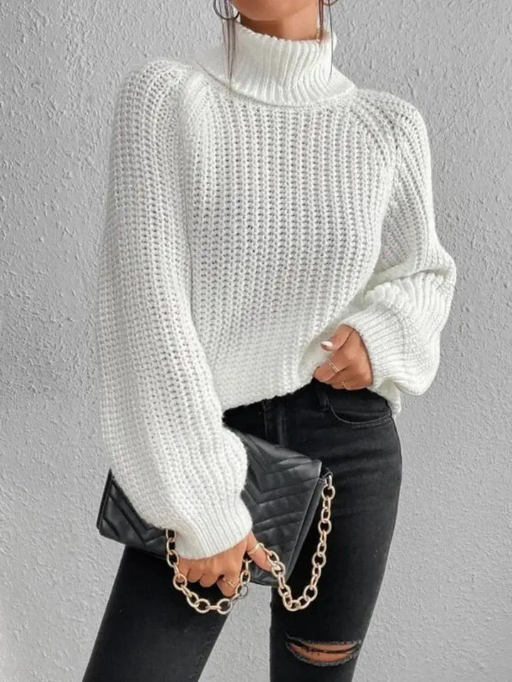 Ida | Comfortable Knit Turtleneck Long Sweater