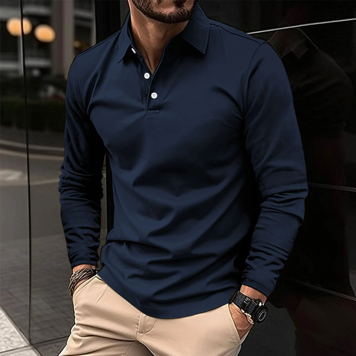 Robert | Casual Long-Sleeved Polo