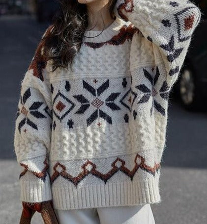 Icelandic Style Soft Lopapeysa Sweater