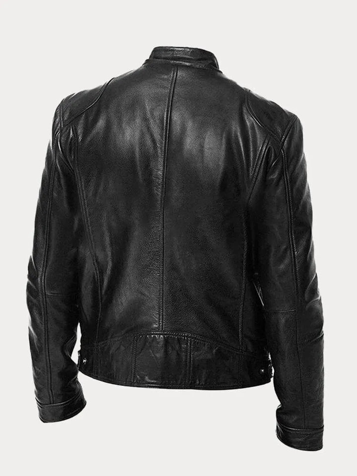 VINA – STYLISH BIKER LEATHER JACKET FOR MEN