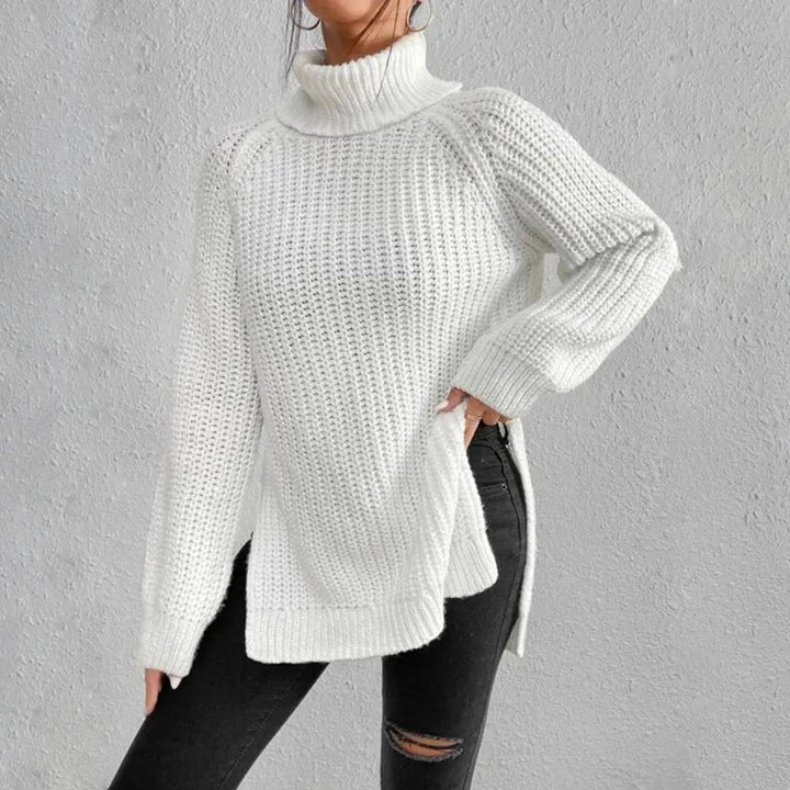 Ida | Comfortable Knit Turtleneck Long Sweater