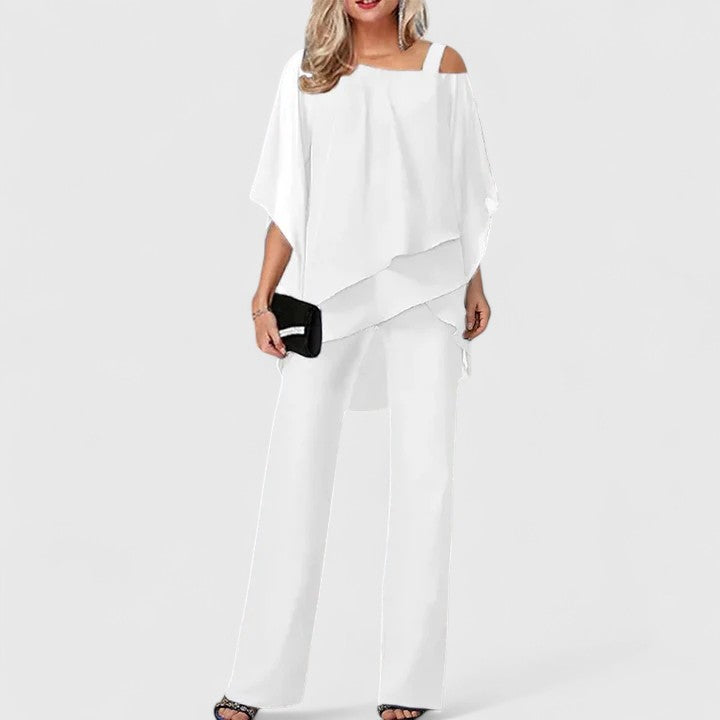 Amely | Elegant Two-Piece Pant Set